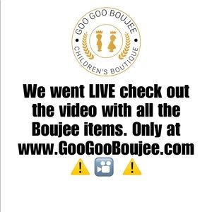 Instagram LIVE @GOOGOOBOUJEE